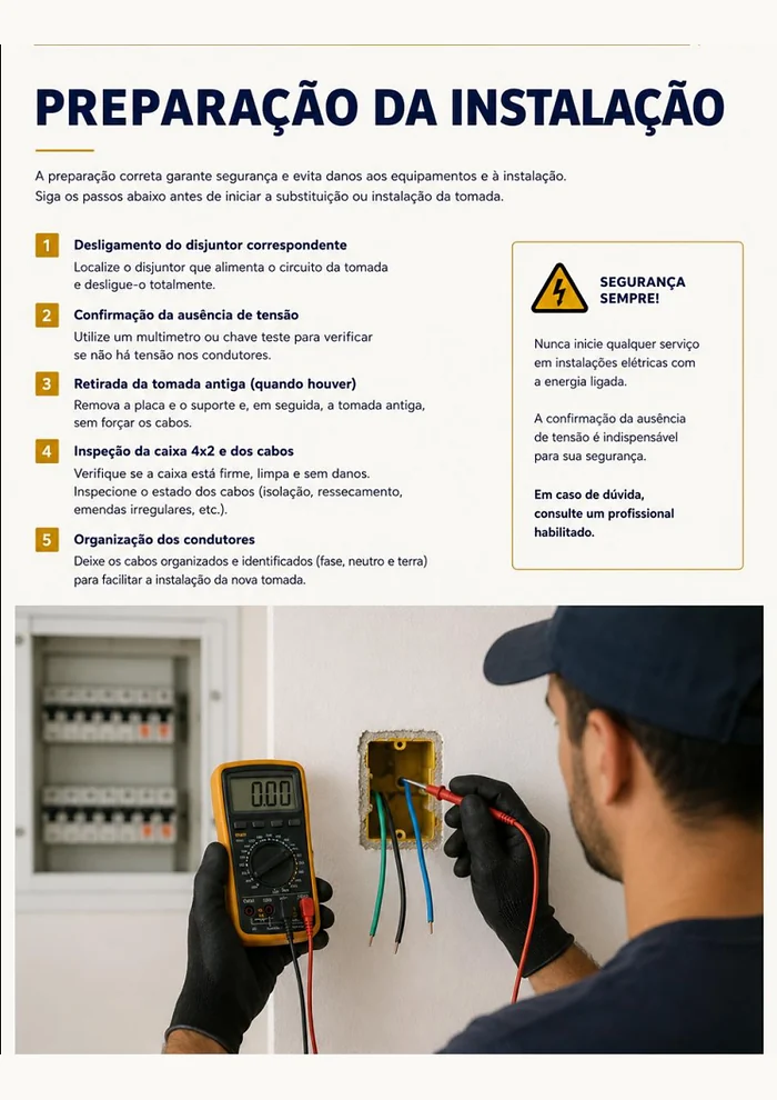 Página 2 do guia de instalações elétricas residenciais